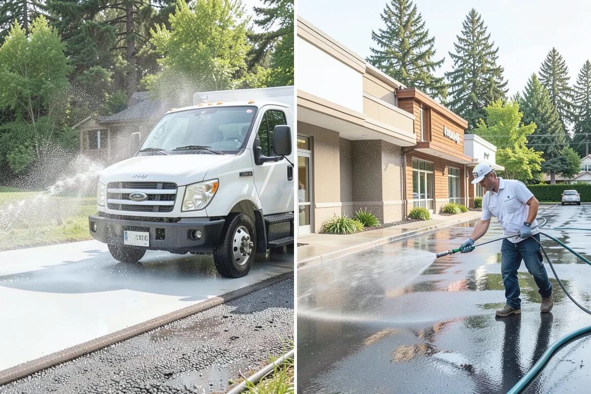 Move-In Exterior Cleaning in Beaux Arts Village, King County, WA - Coordinate the wash around the move-in or move-out date