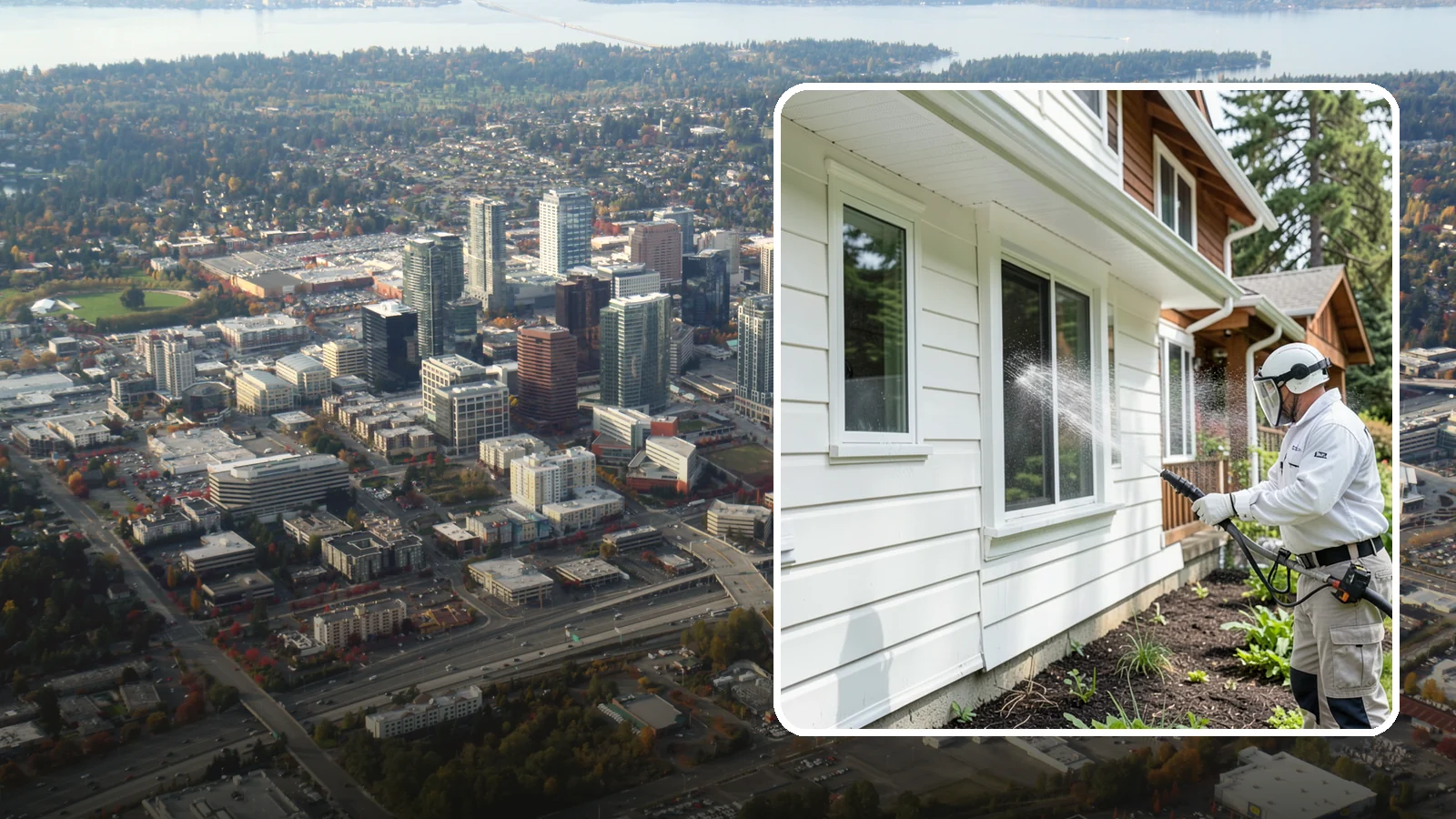 Move-In Exterior Cleaning in Bellevue, King County, WA - Move-in exterior cleaning gives a newly purchased or vacated home a thorough outside wash so it feels fresh from day one.