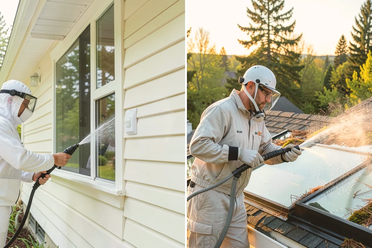 Move-In Exterior Cleaning in Bellevue, King County, WA - Coordinate the wash around the move-in or move-out date