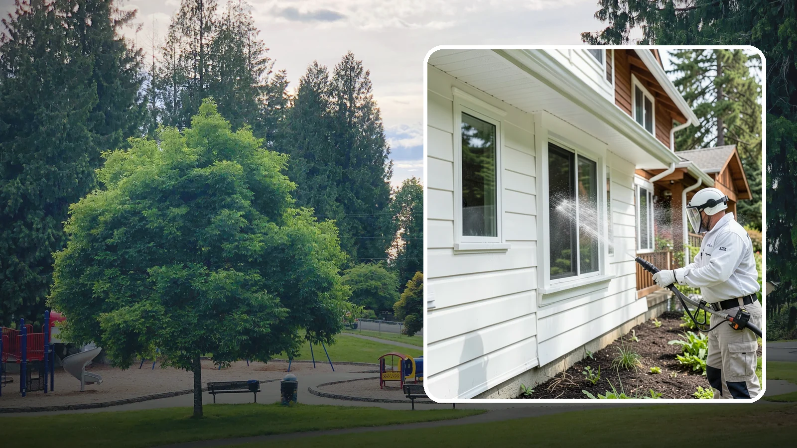 Move-In Exterior Cleaning in Bonney Lake, Pierce County, WA - Move-in exterior cleaning gives a newly purchased or vacated home a thorough outside wash so it feels fresh from day one.