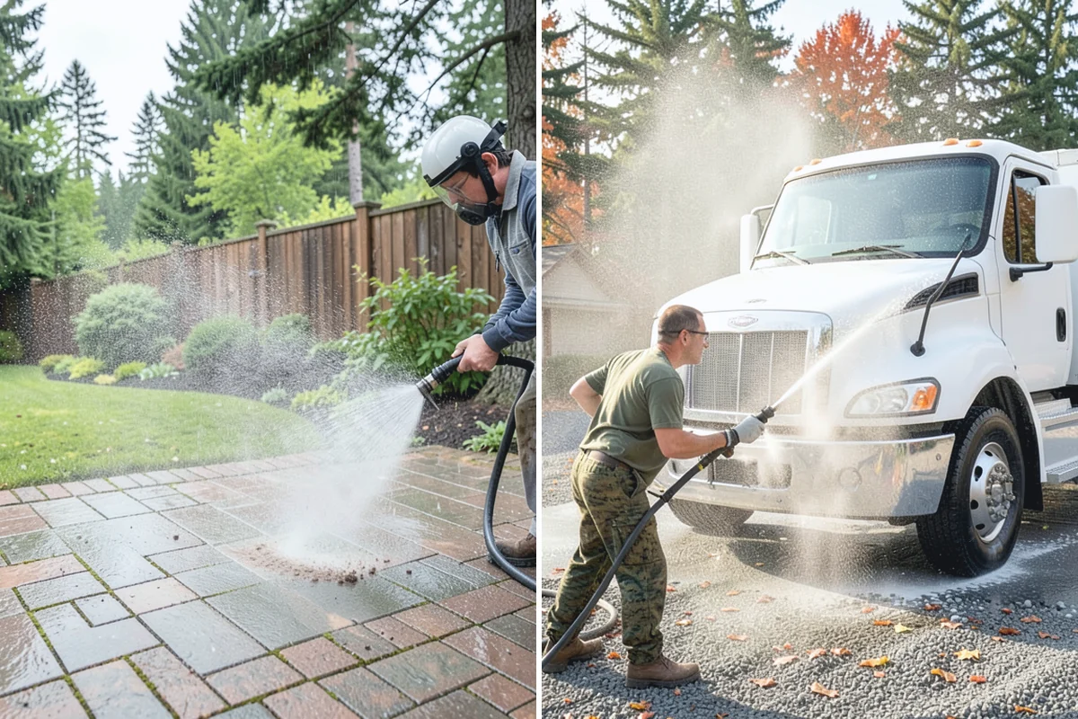Move-In Exterior Cleaning in Bonney Lake, Pierce County, WA - Coordinate the wash around the move-in or move-out date