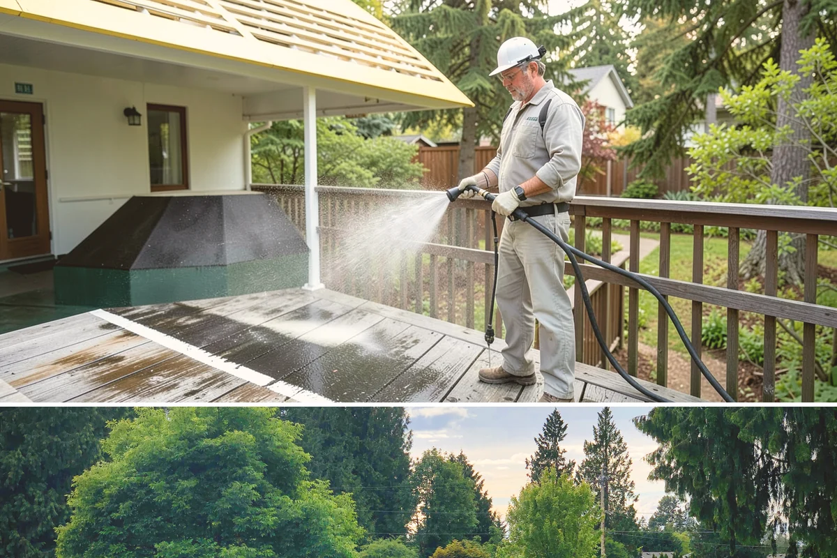 Move-In Exterior Cleaning in Bonney Lake, Pierce County, WA - Schedule around the closing or move date, ideally during a dry stretch so the home is clean before belongings arrive.