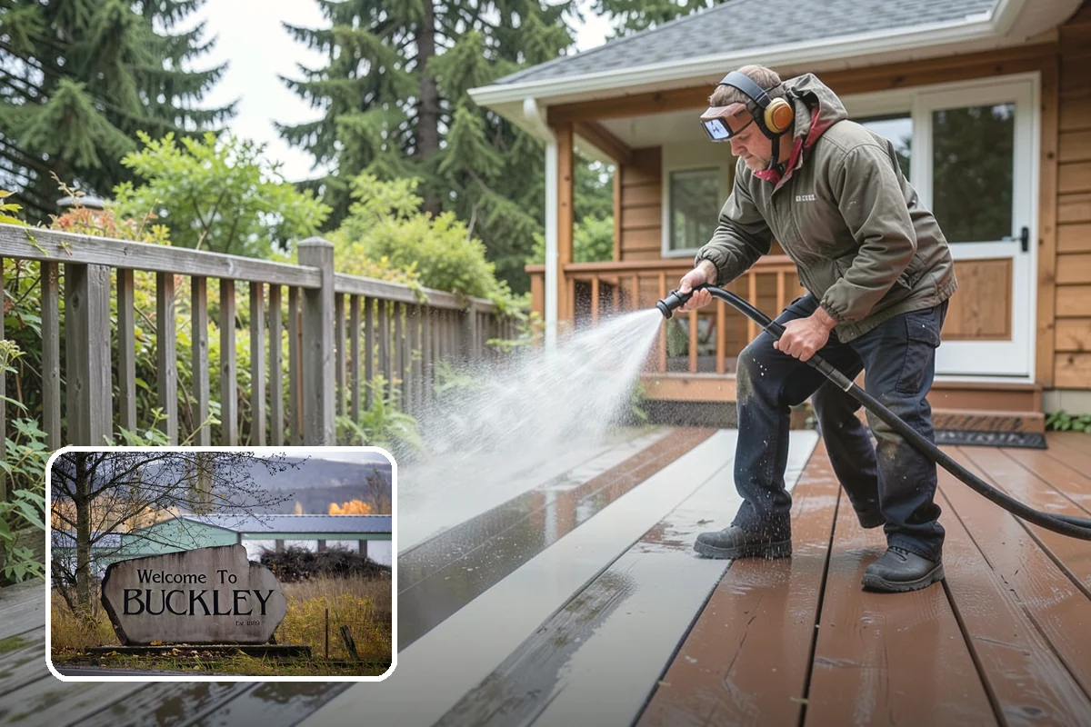 Move-In Exterior Cleaning in Buckley, Pierce County, WA - Delivers a clean exterior for new owners from the first day