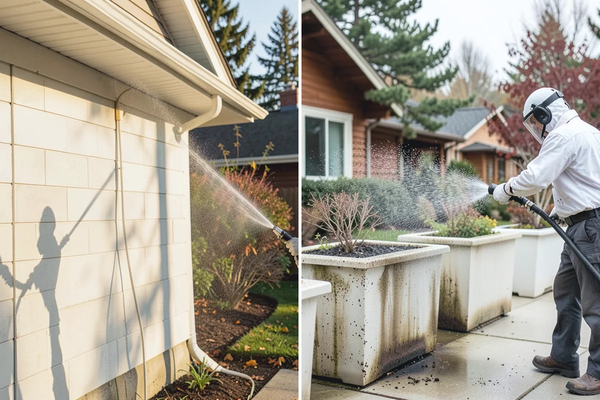 Move-In Exterior Cleaning in Buckley, Pierce County, WA - Coordinate the wash around the move-in or move-out date