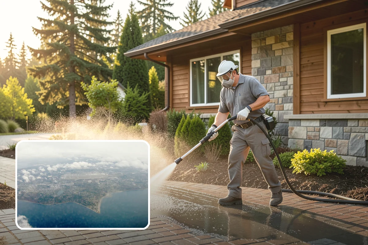 Move-In Exterior Cleaning in Burien, King County, WA - Delivers a clean exterior for new owners from the first day