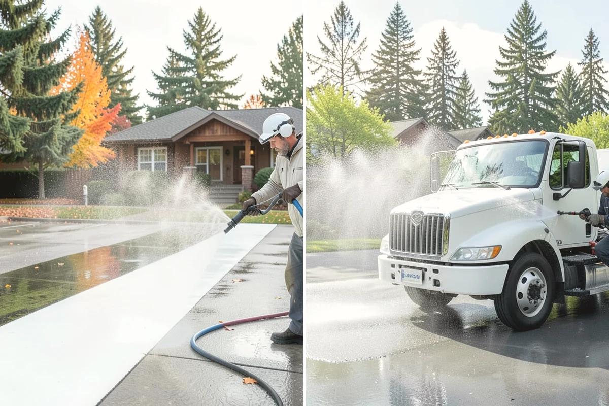 Move-In Exterior Cleaning in Burlington, Skagit County, WA - Coordinate the wash around the move-in or move-out date