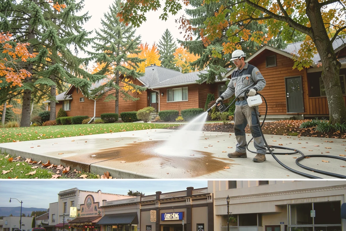 Move-In Exterior Cleaning in Burlington, Skagit County, WA - Schedule around the closing or move date, ideally during a dry stretch so the home is clean before belongings arrive.
