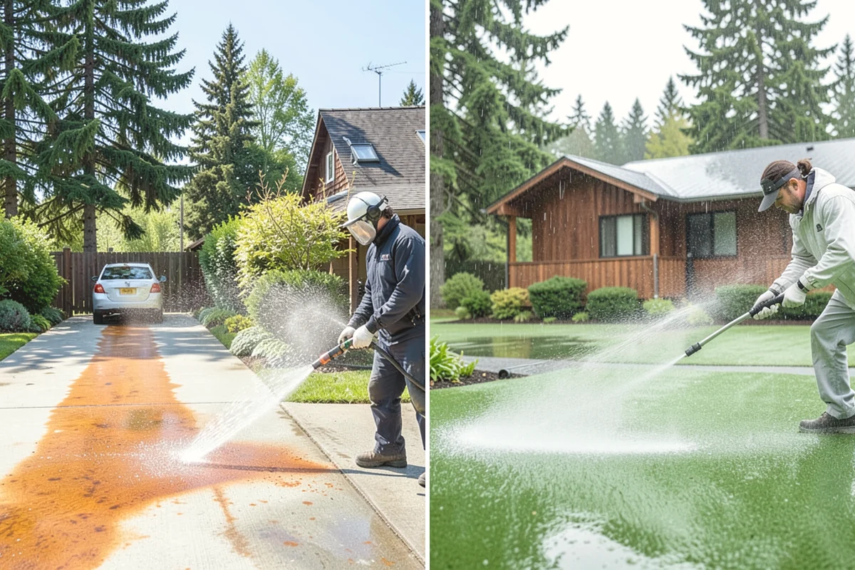 Move-In Exterior Cleaning in Carbonado, Pierce County, WA - Coordinate the wash around the move-in or move-out date