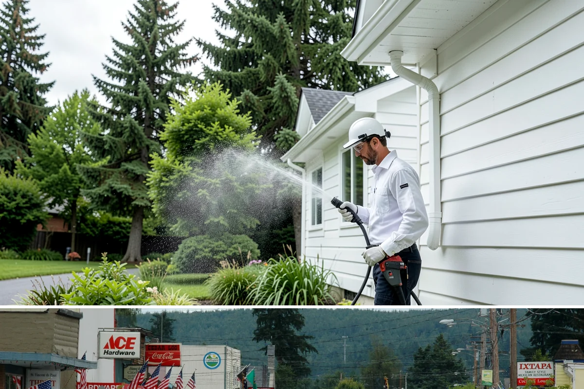 Move-In Exterior Cleaning in Carnation, King County, WA - Schedule around the closing or move date, ideally during a dry stretch so the home is clean before belongings arrive.