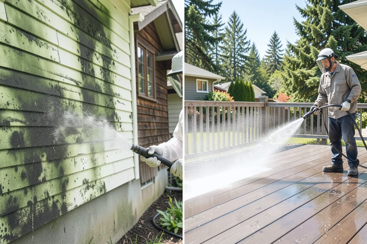 Move-In Exterior Cleaning in Coupeville, Island County, WA - Coordinate the wash around the move-in or move-out date