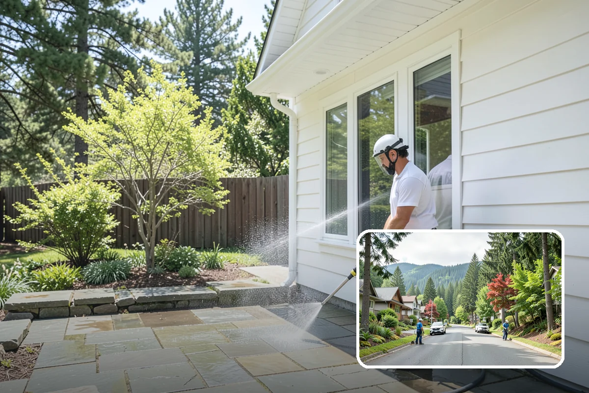 Move-In Exterior Cleaning in Darrington, Snohomish County, WA - Delivers a clean exterior for new owners from the first day