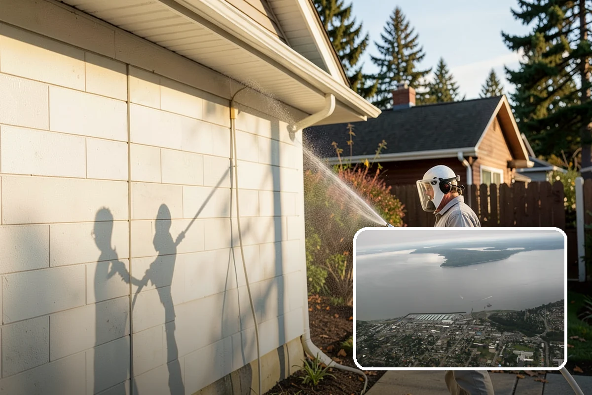 Move-In Exterior Cleaning in Des Moines, King County, WA - Delivers a clean exterior for new owners from the first day