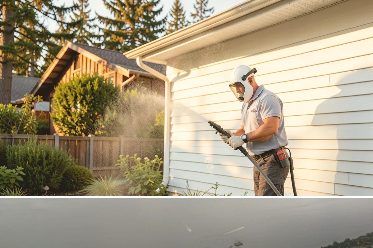 Move-In Exterior Cleaning in Des Moines, King County, WA - Schedule around the closing or move date, ideally during a dry stretch so the home is clean before belongings arrive.