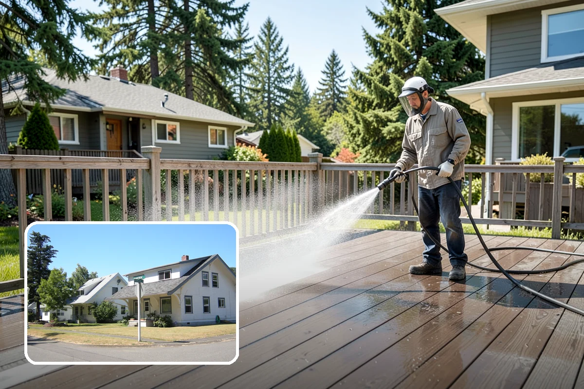 Move-In Exterior Cleaning in DuPont, Pierce County, WA - Delivers a clean exterior for new owners from the first day