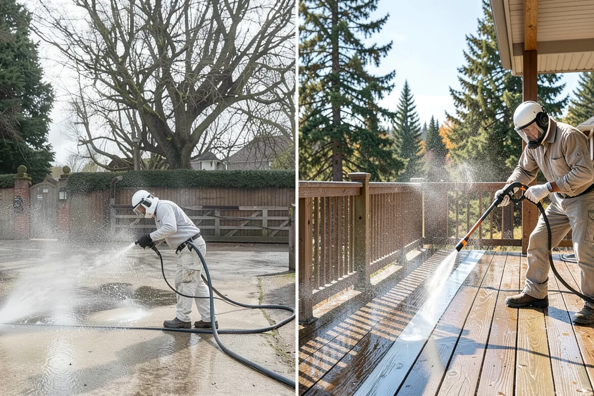 Move-In Exterior Cleaning in DuPont, Pierce County, WA - Coordinate the wash around the move-in or move-out date