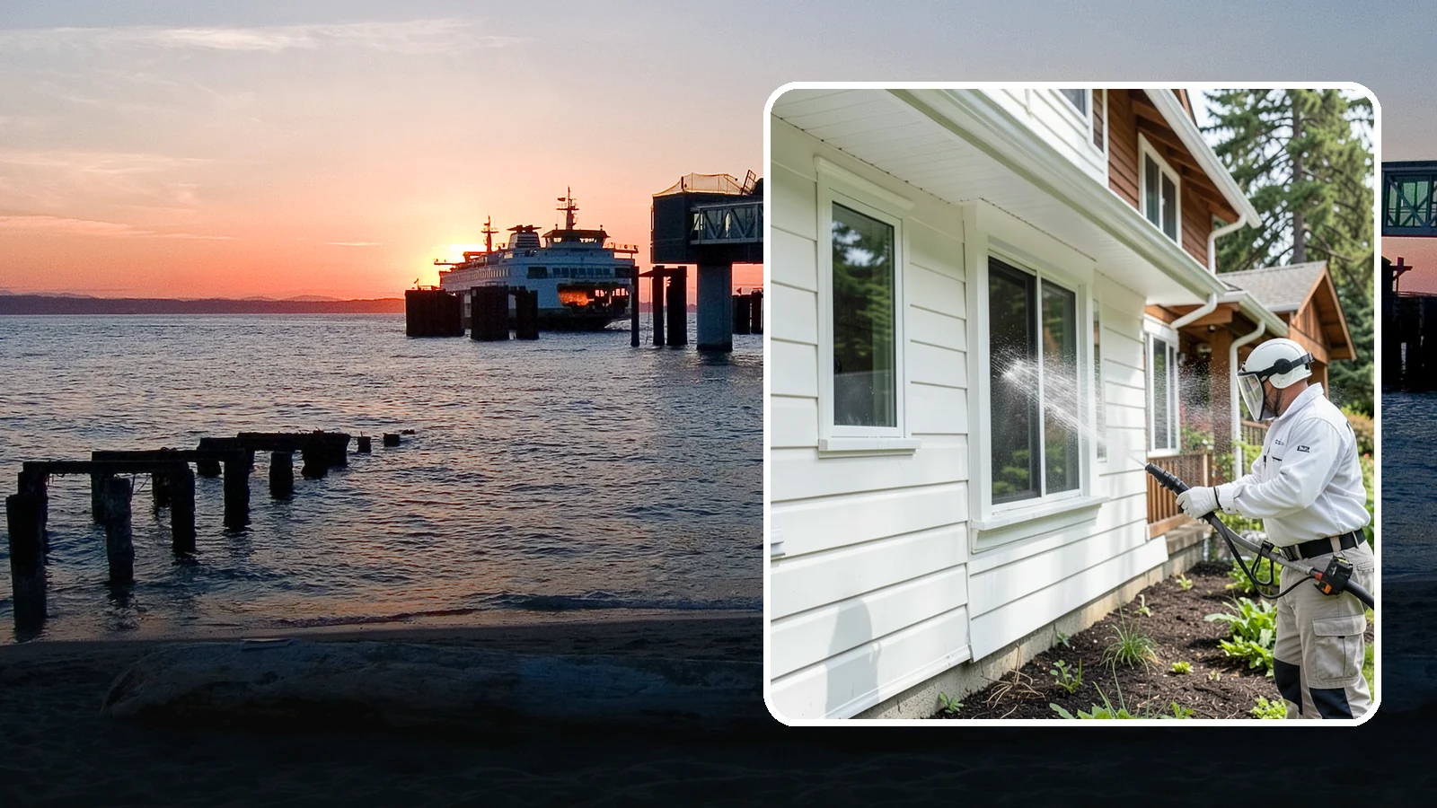 Move-In Exterior Cleaning in Edmonds, Snohomish County, WA - Move-in exterior cleaning gives a newly purchased or vacated home a thorough outside wash so it feels fresh from day one.