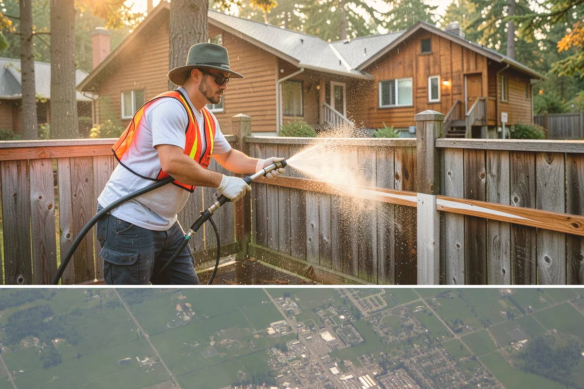 Move-In Exterior Cleaning in Enumclaw, King County, WA - Schedule around the closing or move date, ideally during a dry stretch so the home is clean before belongings arrive.