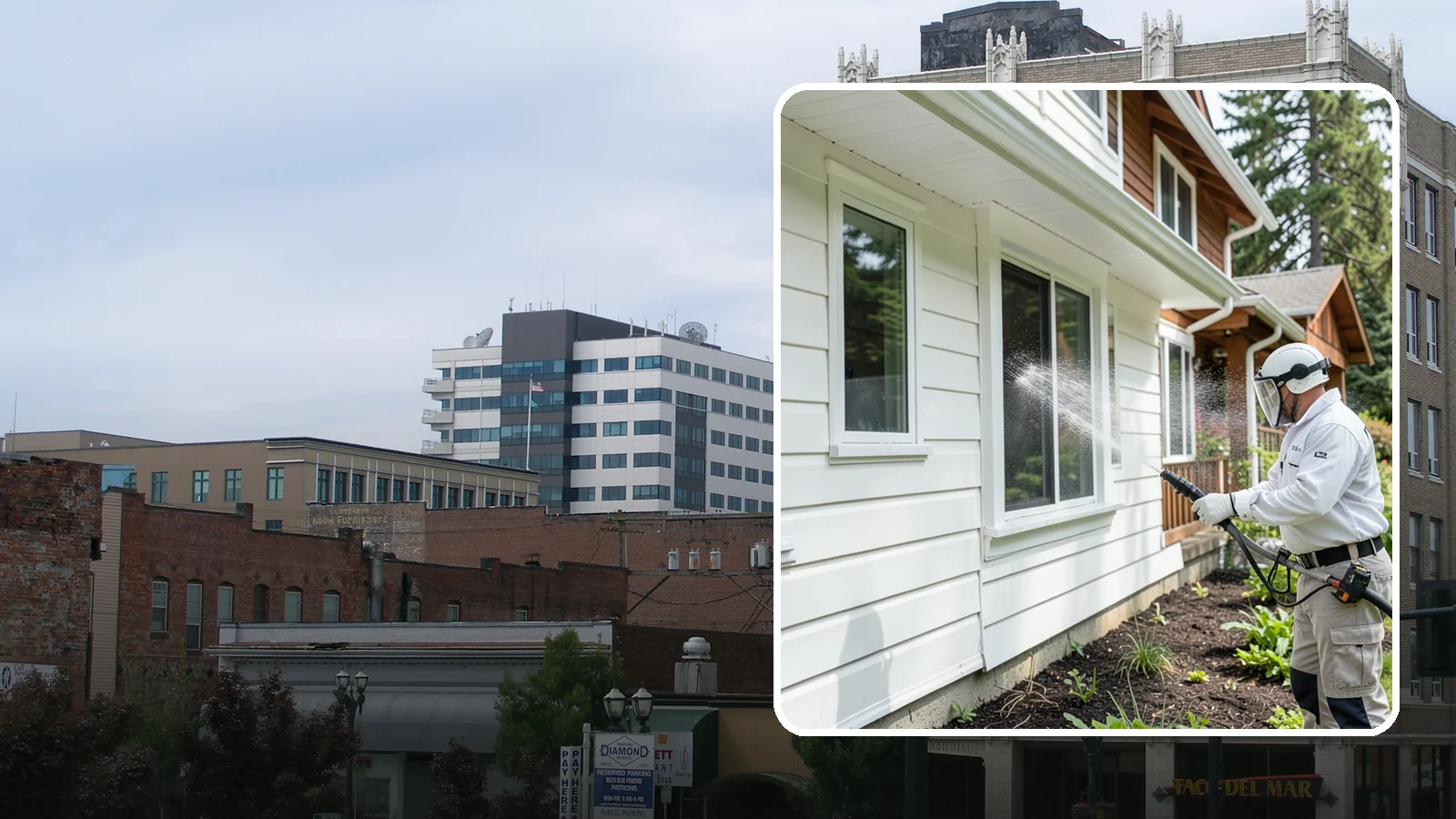 Move-In Exterior Cleaning in Everett, Snohomish County, WA - Move-in exterior cleaning gives a newly purchased or vacated home a thorough outside wash so it feels fresh from day one.