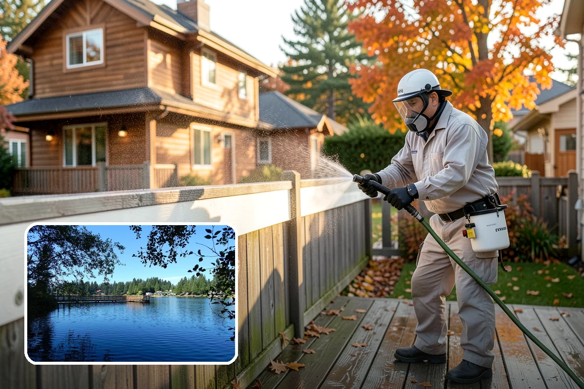 Move-In Exterior Cleaning in Federal Way, King County, WA - Delivers a clean exterior for new owners from the first day