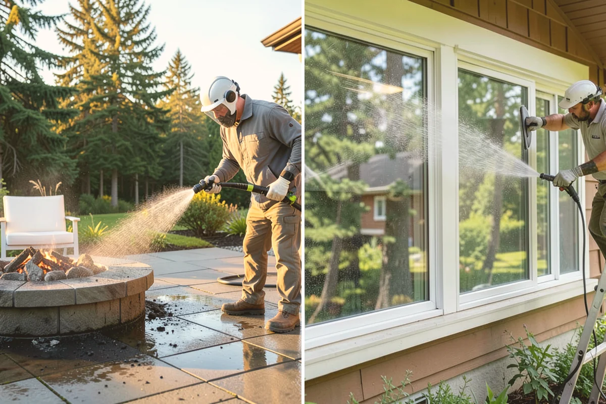 Move-In Exterior Cleaning in Fife, Pierce County, WA - Coordinate the wash around the move-in or move-out date