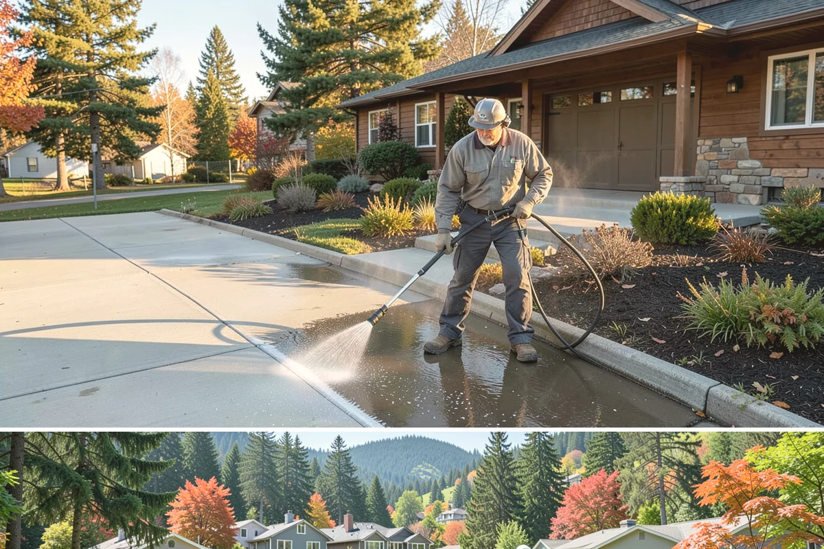 Move-In Exterior Cleaning in Fircrest, Pierce County, WA - Schedule around the closing or move date, ideally during a dry stretch so the home is clean before belongings arrive.
