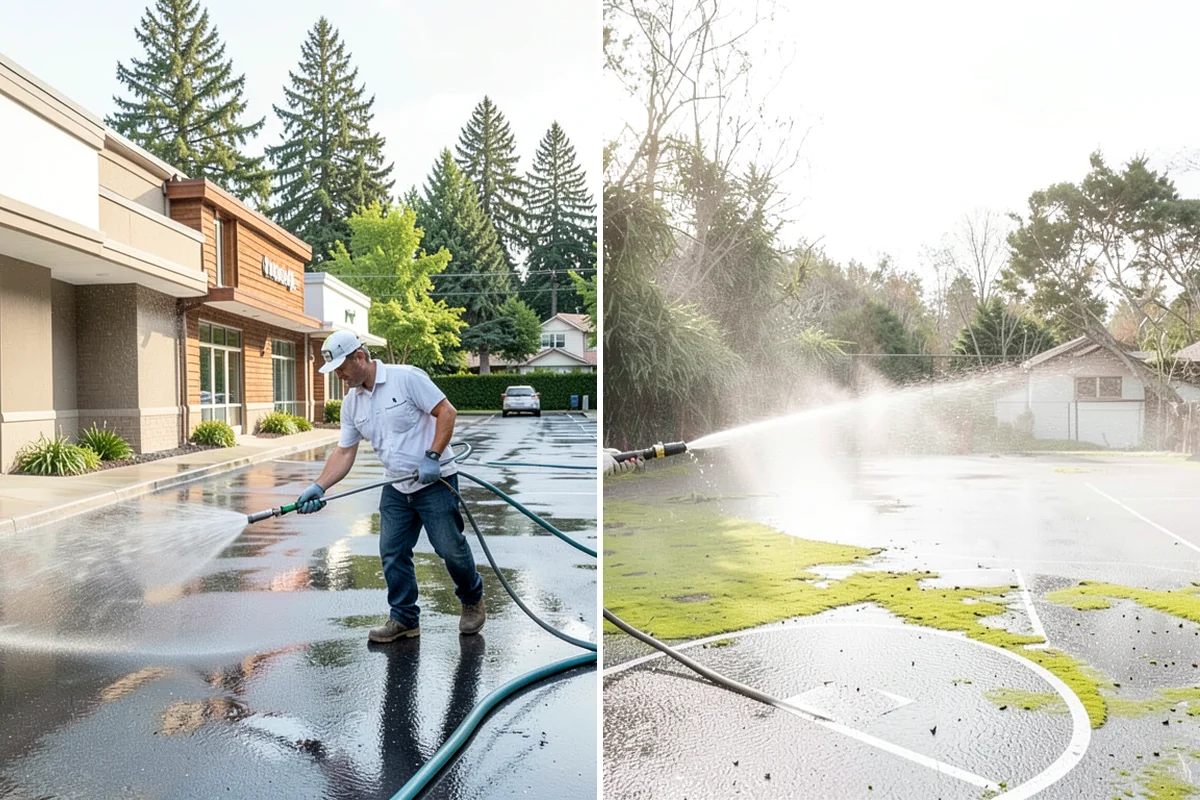 Move-In Exterior Cleaning in Gig Harbor, Pierce County, WA - Coordinate the wash around the move-in or move-out date