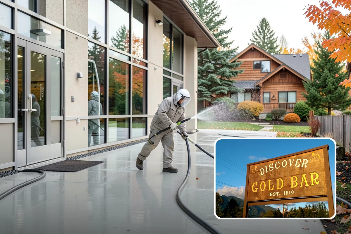 Move-In Exterior Cleaning in Gold Bar, Snohomish County, WA - Delivers a clean exterior for new owners from the first day