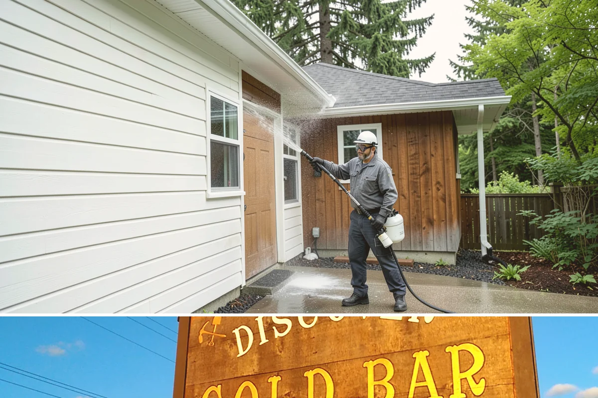 Move-In Exterior Cleaning in Gold Bar, Snohomish County, WA - Schedule around the closing or move date, ideally during a dry stretch so the home is clean before belongings arrive.