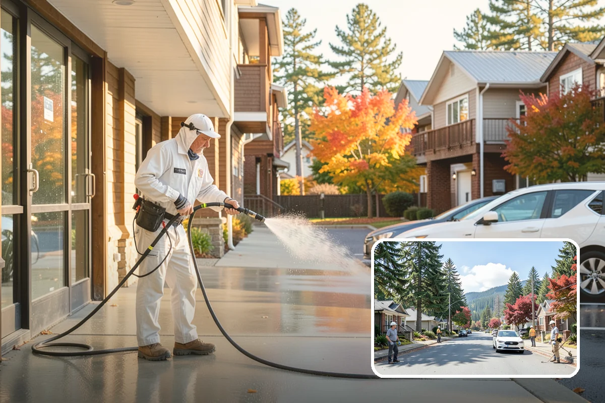 Move-In Exterior Cleaning in Hunts Point, King County, WA - Delivers a clean exterior for new owners from the first day