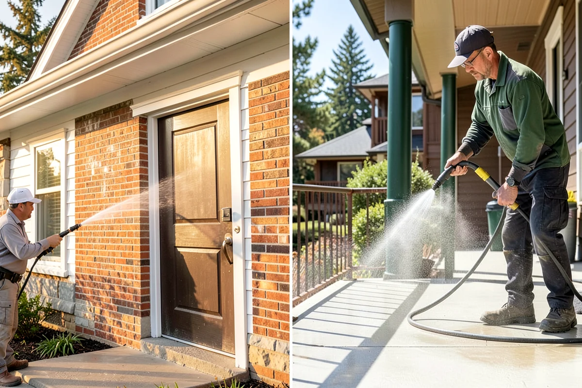 Move-In Exterior Cleaning in Hunts Point, King County, WA - Coordinate the wash around the move-in or move-out date