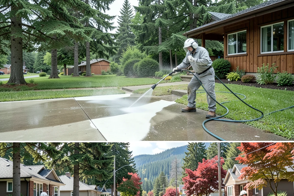 Move-In Exterior Cleaning in Hunts Point, King County, WA - Schedule around the closing or move date, ideally during a dry stretch so the home is clean before belongings arrive.