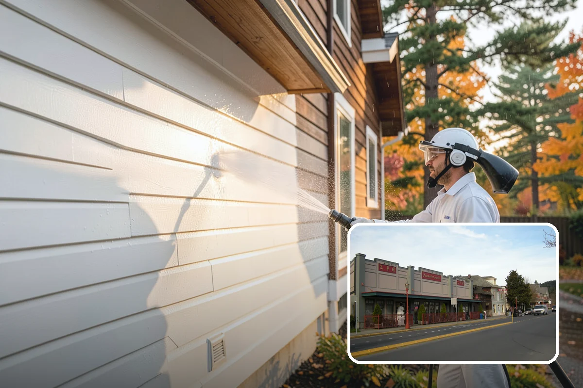 Move-In Exterior Cleaning in Issaquah, King County, WA - Delivers a clean exterior for new owners from the first day