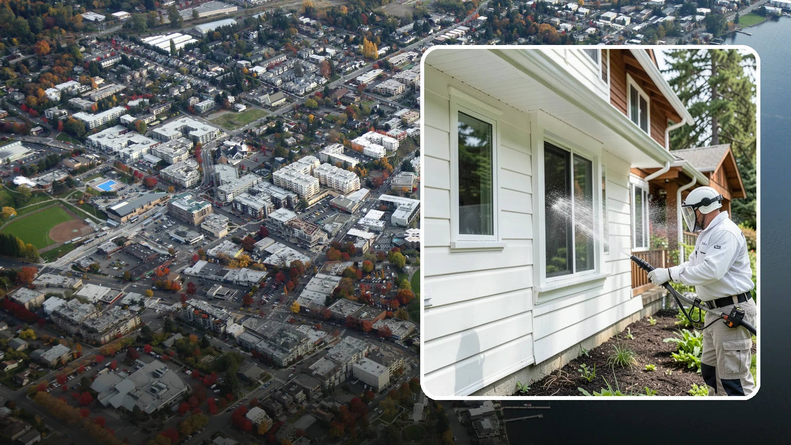 Move-In Exterior Cleaning in Kirkland, King County, WA - Move-in exterior cleaning gives a newly purchased or vacated home a thorough outside wash so it feels fresh from day one.