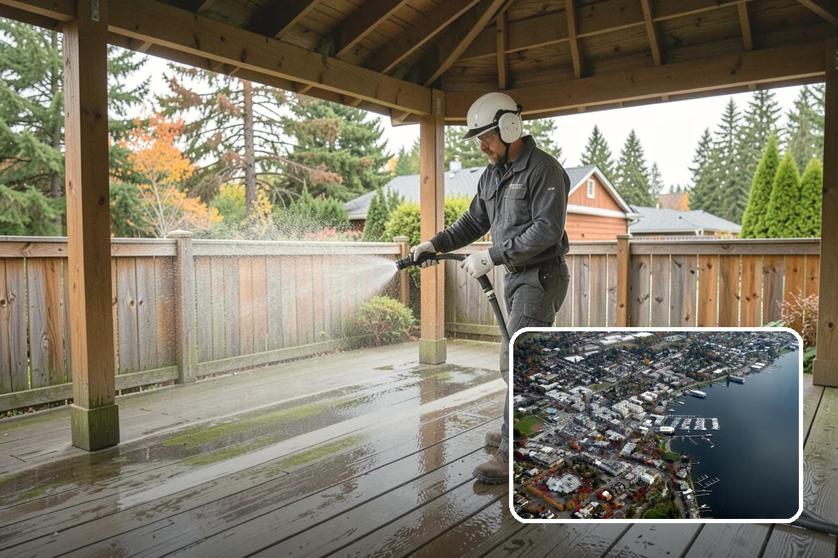 Move-In Exterior Cleaning in Kirkland, King County, WA - Delivers a clean exterior for new owners from the first day