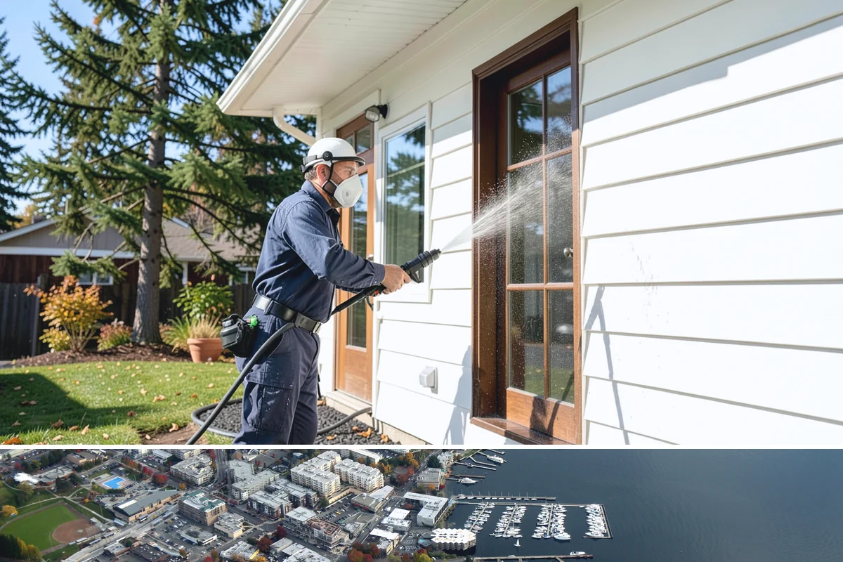 Move-In Exterior Cleaning in Kirkland, King County, WA - Schedule around the closing or move date, ideally during a dry stretch so the home is clean before belongings arrive.