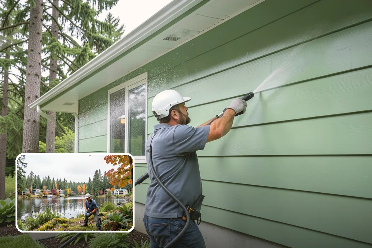 Move-In Exterior Cleaning in La Conner, Skagit County, WA - Delivers a clean exterior for new owners from the first day