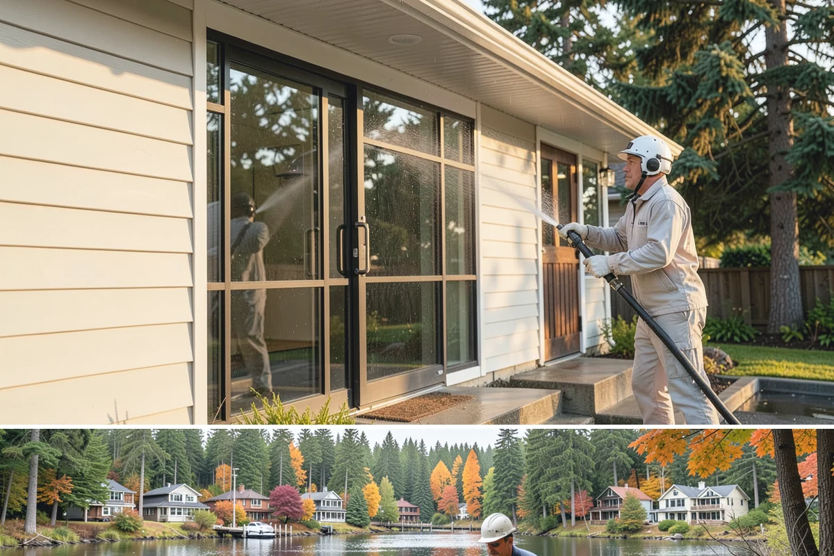 Move-In Exterior Cleaning in La Conner, Skagit County, WA - Schedule around the closing or move date, ideally during a dry stretch so the home is clean before belongings arrive.