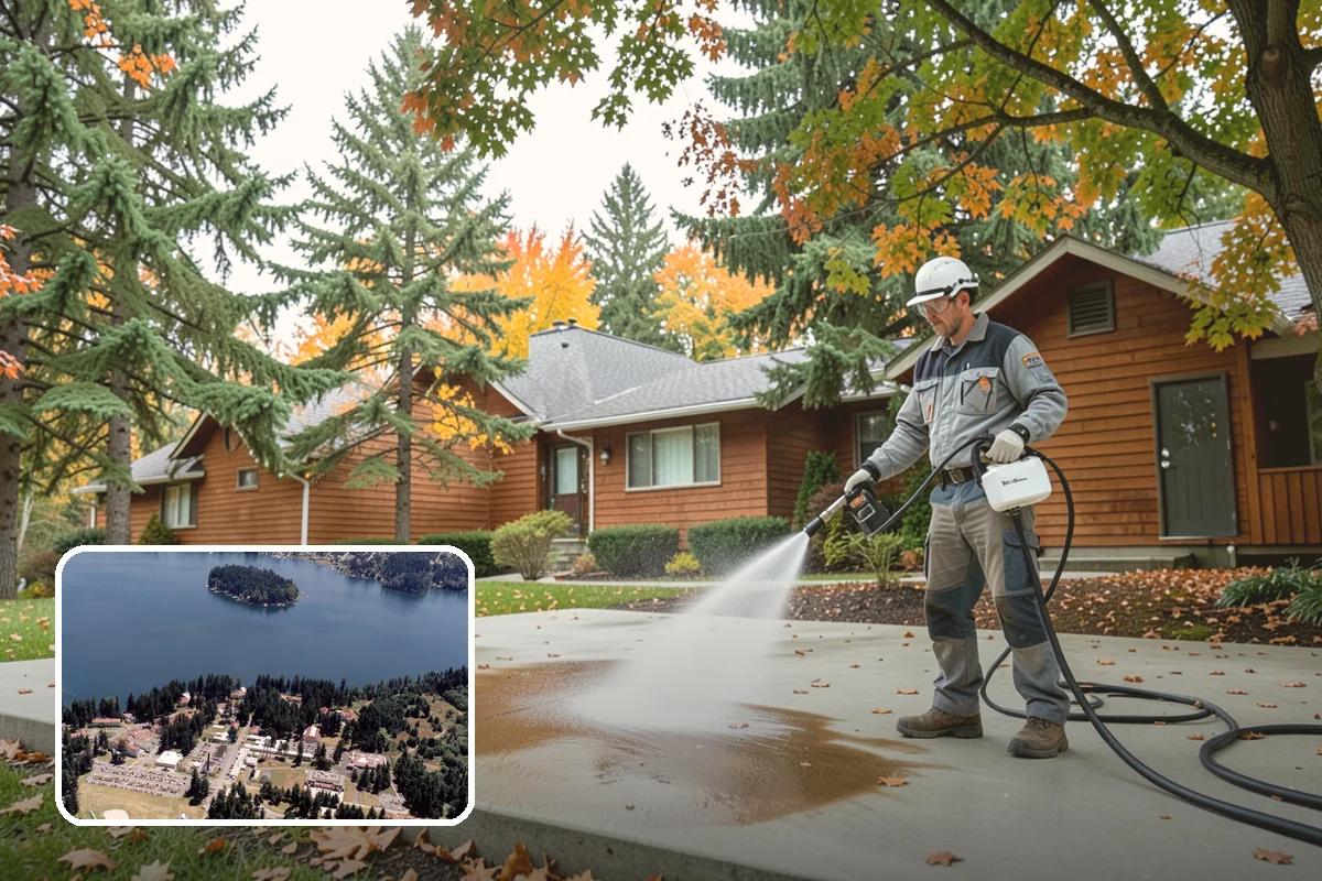 Move-In Exterior Cleaning in Lakewood, Pierce County, WA - Delivers a clean exterior for new owners from the first day