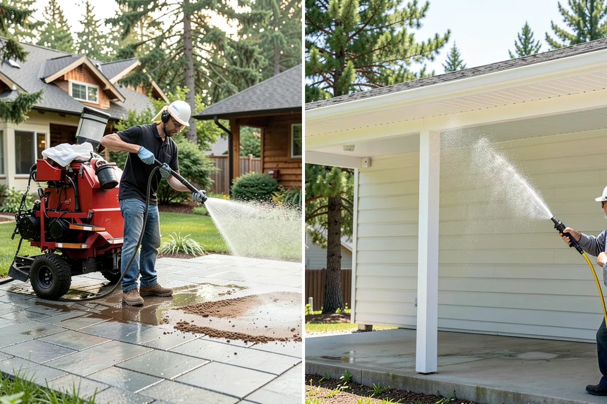 Move-In Exterior Cleaning in Lakewood, Pierce County, WA - Coordinate the wash around the move-in or move-out date