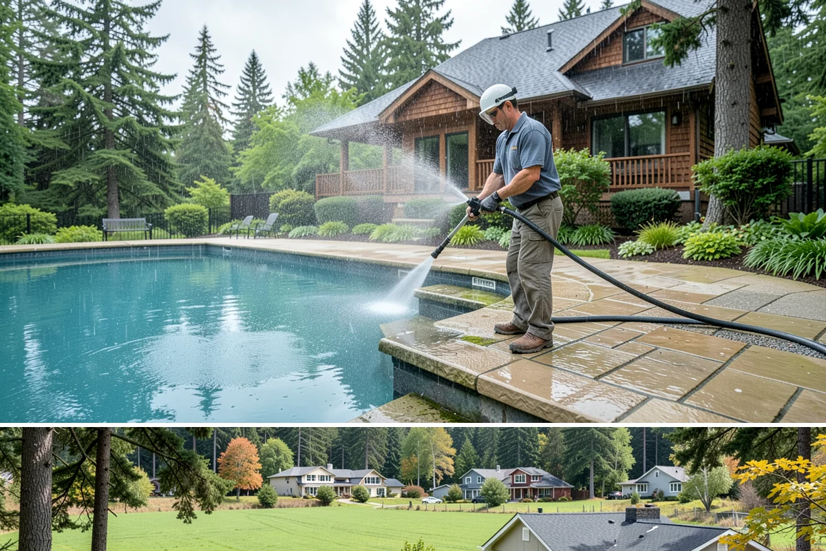 Move-In Exterior Cleaning in Lyman, Skagit County, WA - Schedule around the closing or move date, ideally during a dry stretch so the home is clean before belongings arrive.