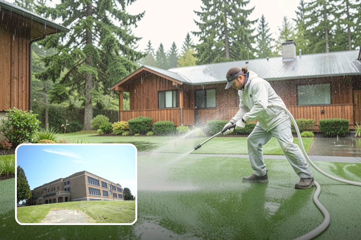 Move-In Exterior Cleaning in Maple Valley, King County, WA - Delivers a clean exterior for new owners from the first day