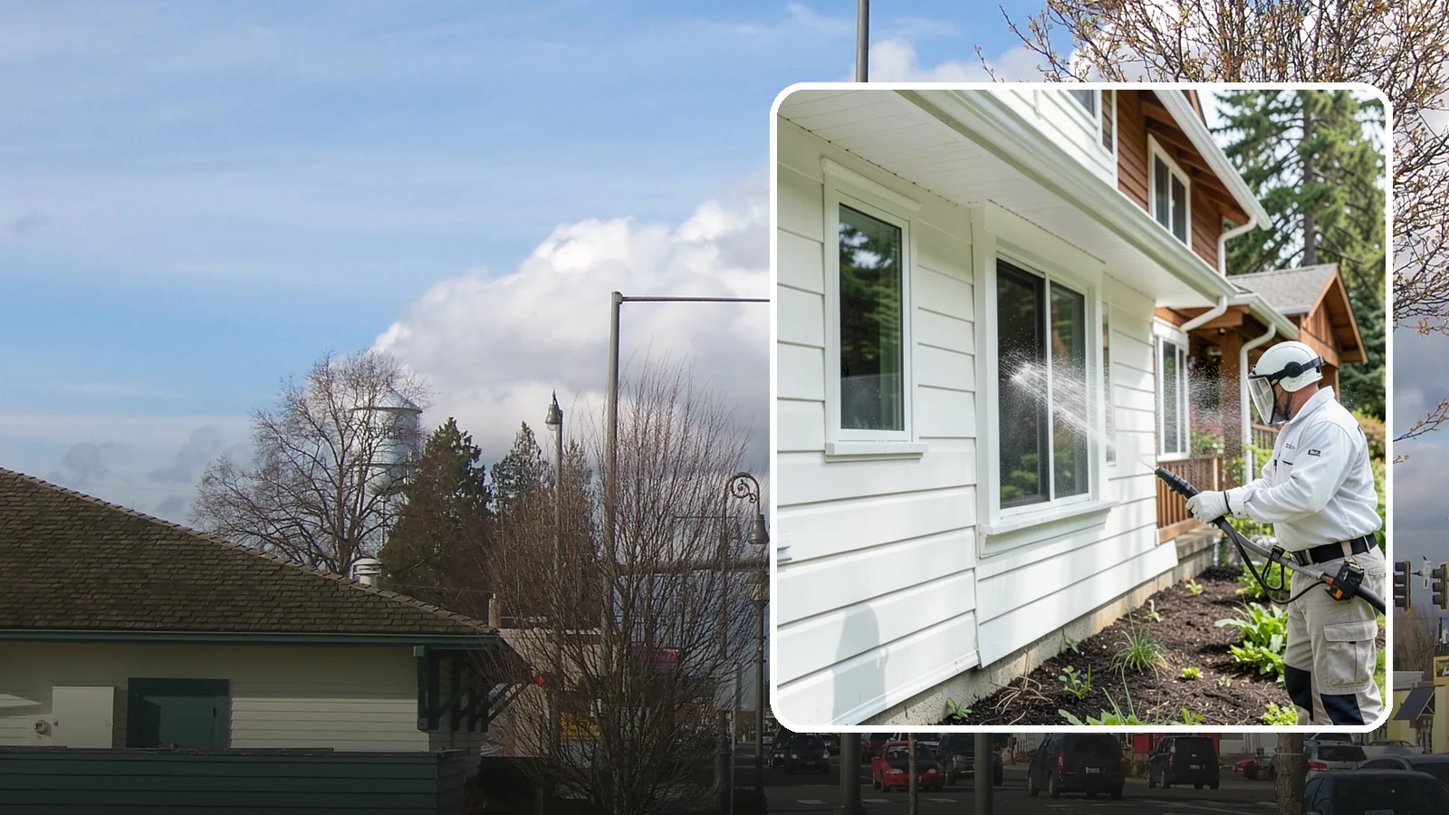 Move-In Exterior Cleaning in Marysville, Snohomish County, WA - Move-in exterior cleaning gives a newly purchased or vacated home a thorough outside wash so it feels fresh from day one.