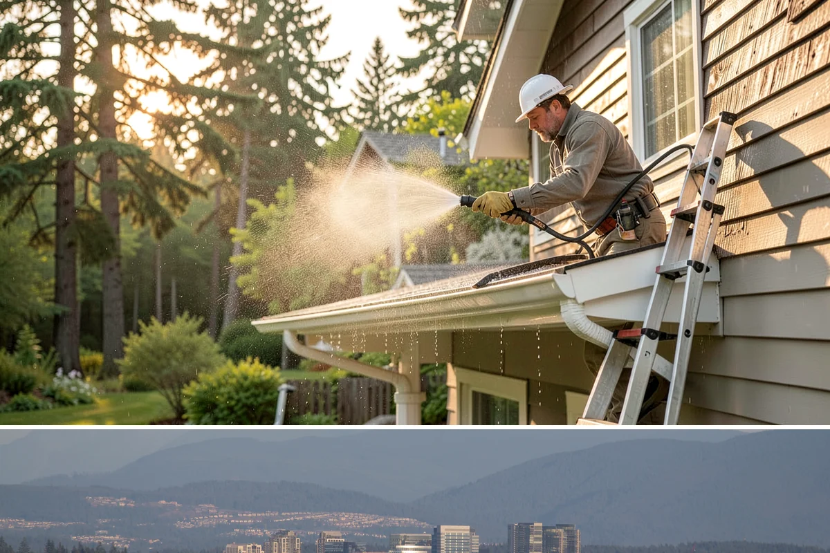 Move-In Exterior Cleaning in Medina, King County, WA - Schedule around the closing or move date, ideally during a dry stretch so the home is clean before belongings arrive.