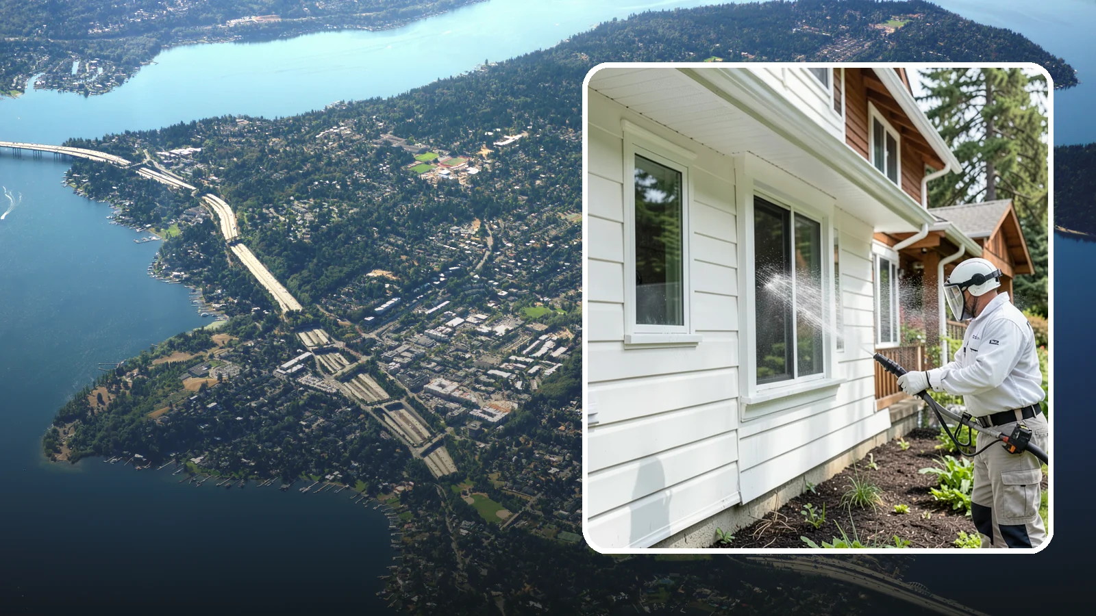 Move-In Exterior Cleaning in Mercer Island, King County, WA - Move-in exterior cleaning gives a newly purchased or vacated home a thorough outside wash so it feels fresh from day one.