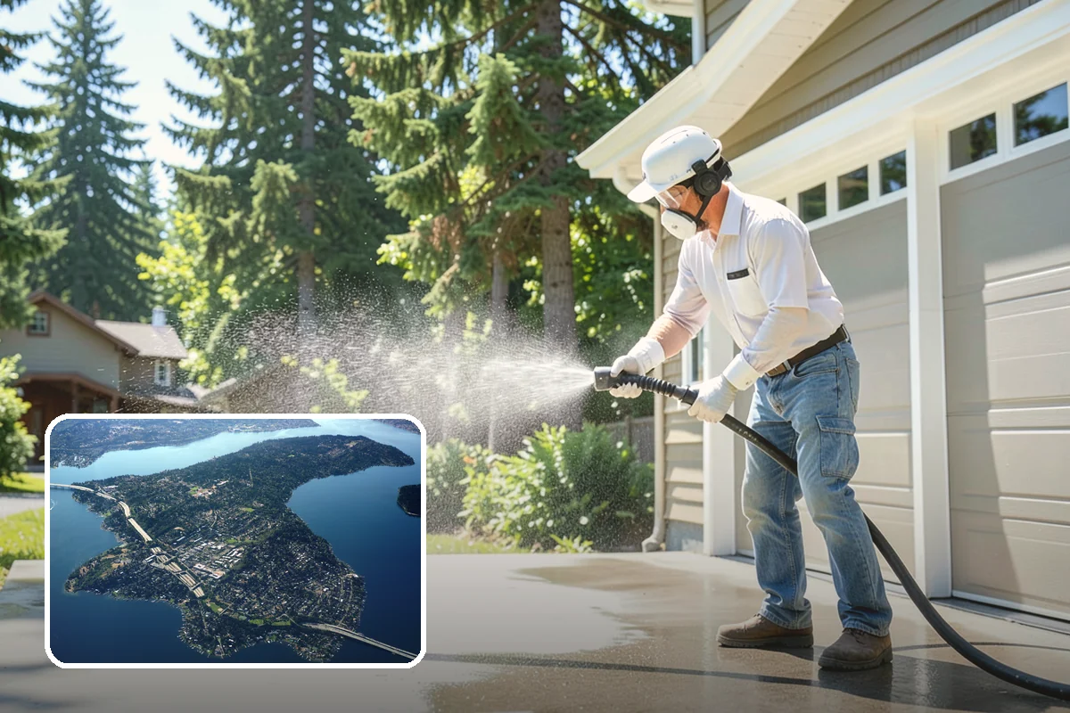 Move-In Exterior Cleaning in Mercer Island, King County, WA - Delivers a clean exterior for new owners from the first day