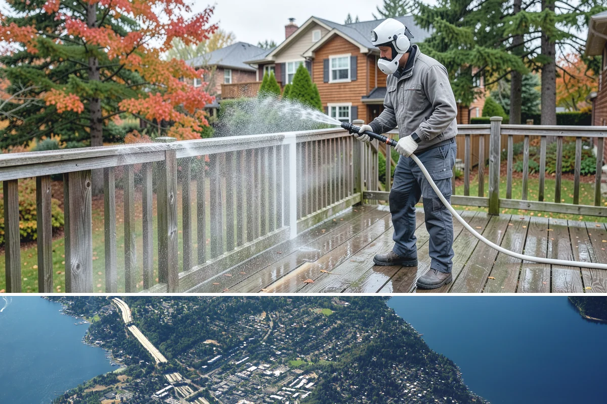 Move-In Exterior Cleaning in Mercer Island, King County, WA - Schedule around the closing or move date, ideally during a dry stretch so the home is clean before belongings arrive.