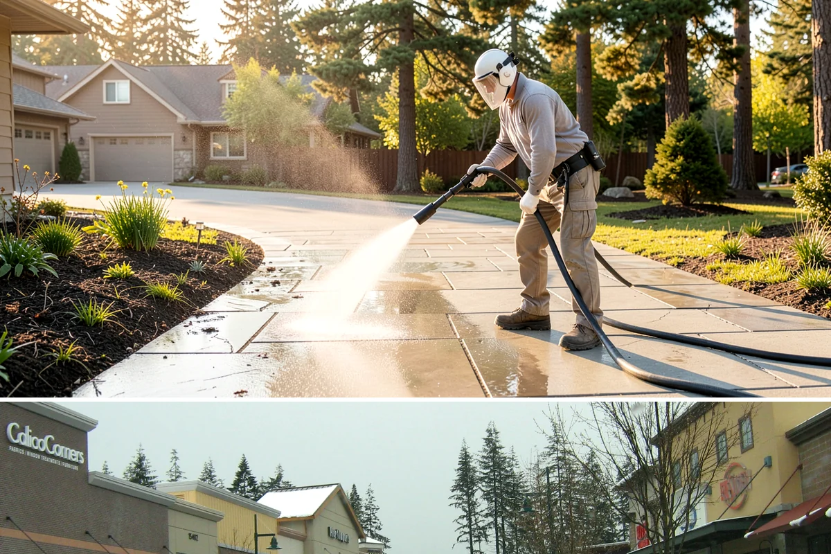 Move-In Exterior Cleaning in Mill Creek, Snohomish County, WA - Schedule around the closing or move date, ideally during a dry stretch so the home is clean before belongings arrive.