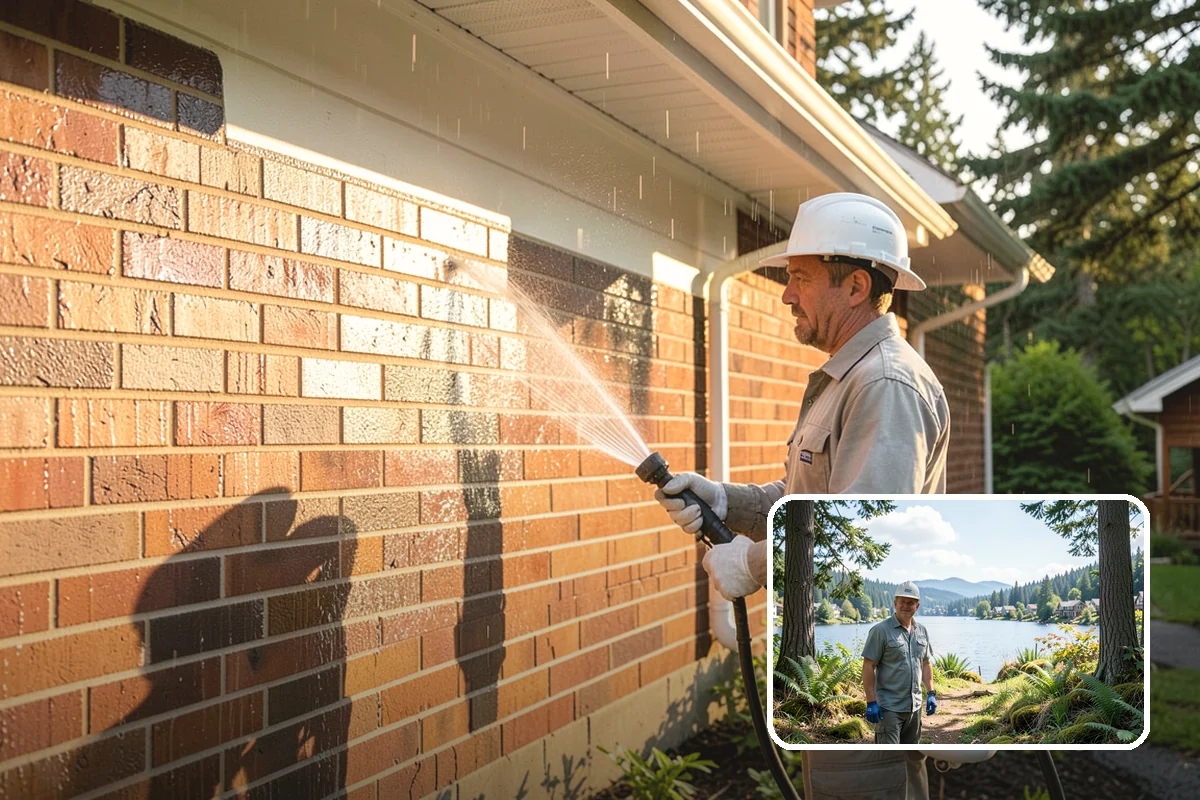 Move-In Exterior Cleaning in Milton, King County, WA - Delivers a clean exterior for new owners from the first day