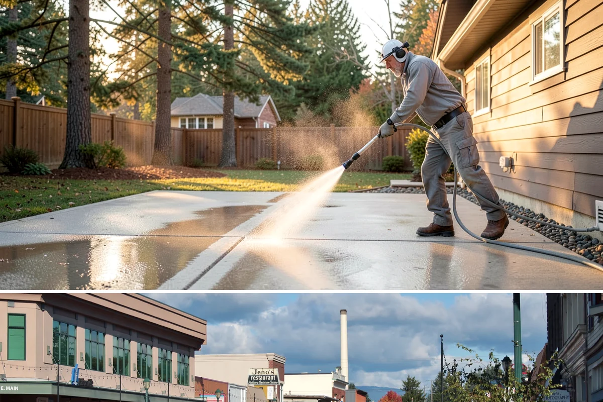 Move-In Exterior Cleaning in Monroe, Snohomish County, WA - Schedule around the closing or move date, ideally during a dry stretch so the home is clean before belongings arrive.