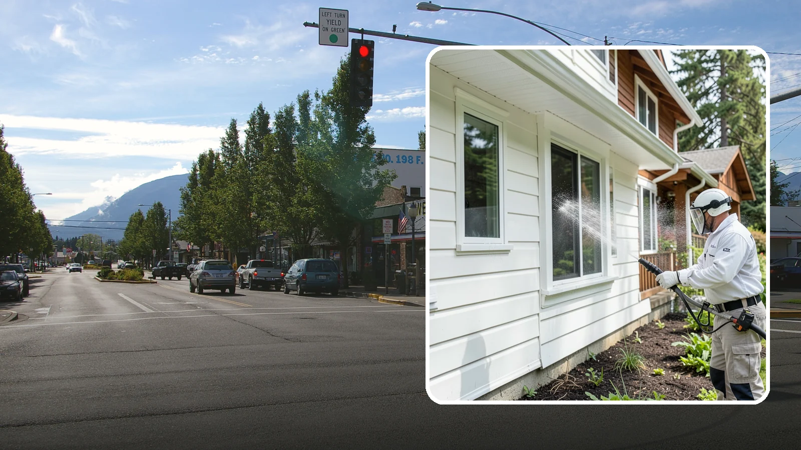 Move-In Exterior Cleaning in North Bend, King County, WA - Move-in exterior cleaning gives a newly purchased or vacated home a thorough outside wash so it feels fresh from day one.